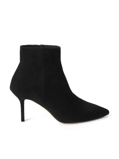L'AGENCE Boots & Booties|All Things Black|Aimee Bootie Black Suede