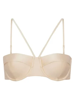 L'AGENCE Spring Collection|Swimwear|Alexandria Bikini Top Champagne