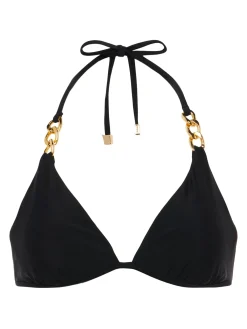 L'AGENCE Spring '24 Catalog|Spring Collection|Annabelle Triangle Bikini Top Black