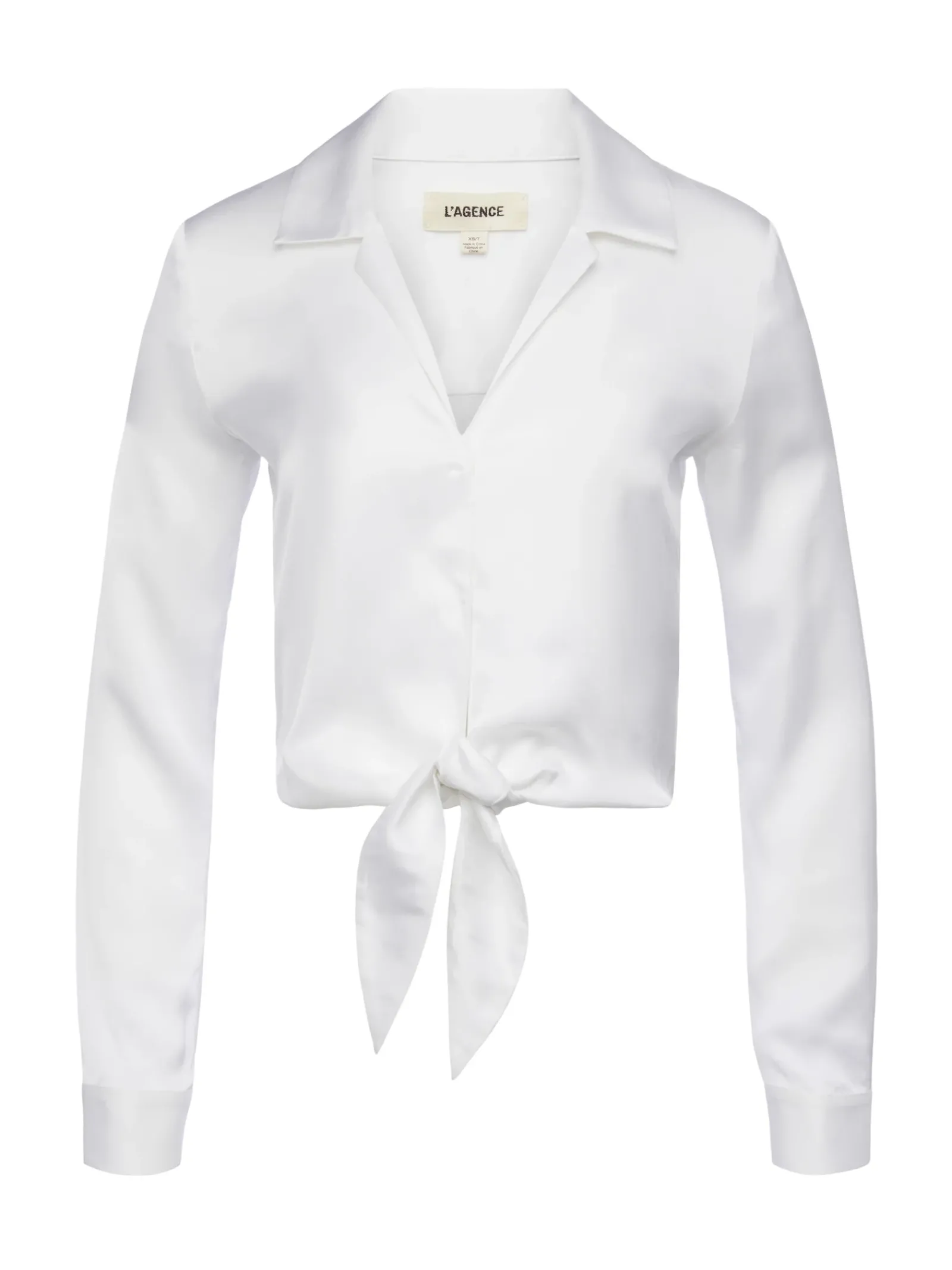 L'AGENCE Nouveau Whites|Online Exclusives|Annie Blouse White