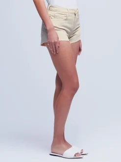 L'AGENCE Low Rise Denim|Pants, Shorts & Skirts|Audrey Short Oat