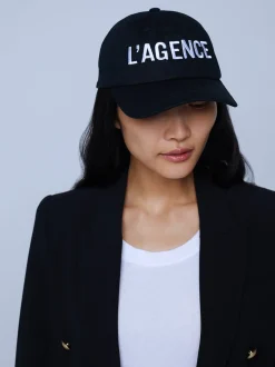 L'AGENCE Accessories|All Things Black|Baseball Cap Black