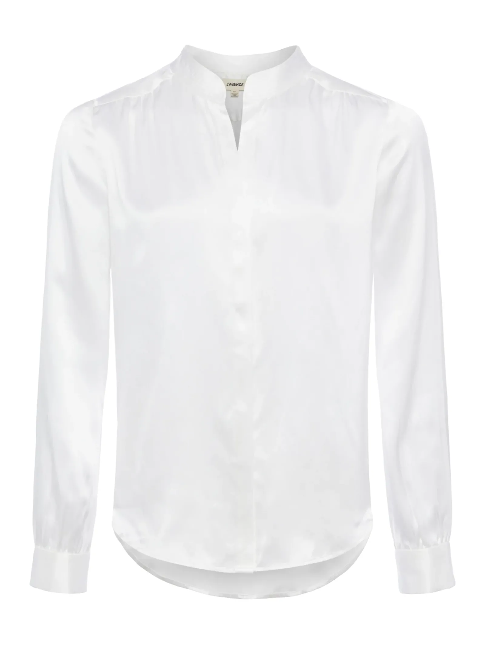 L'AGENCE Nouveau Whites|Silks|Bianca Blouse White