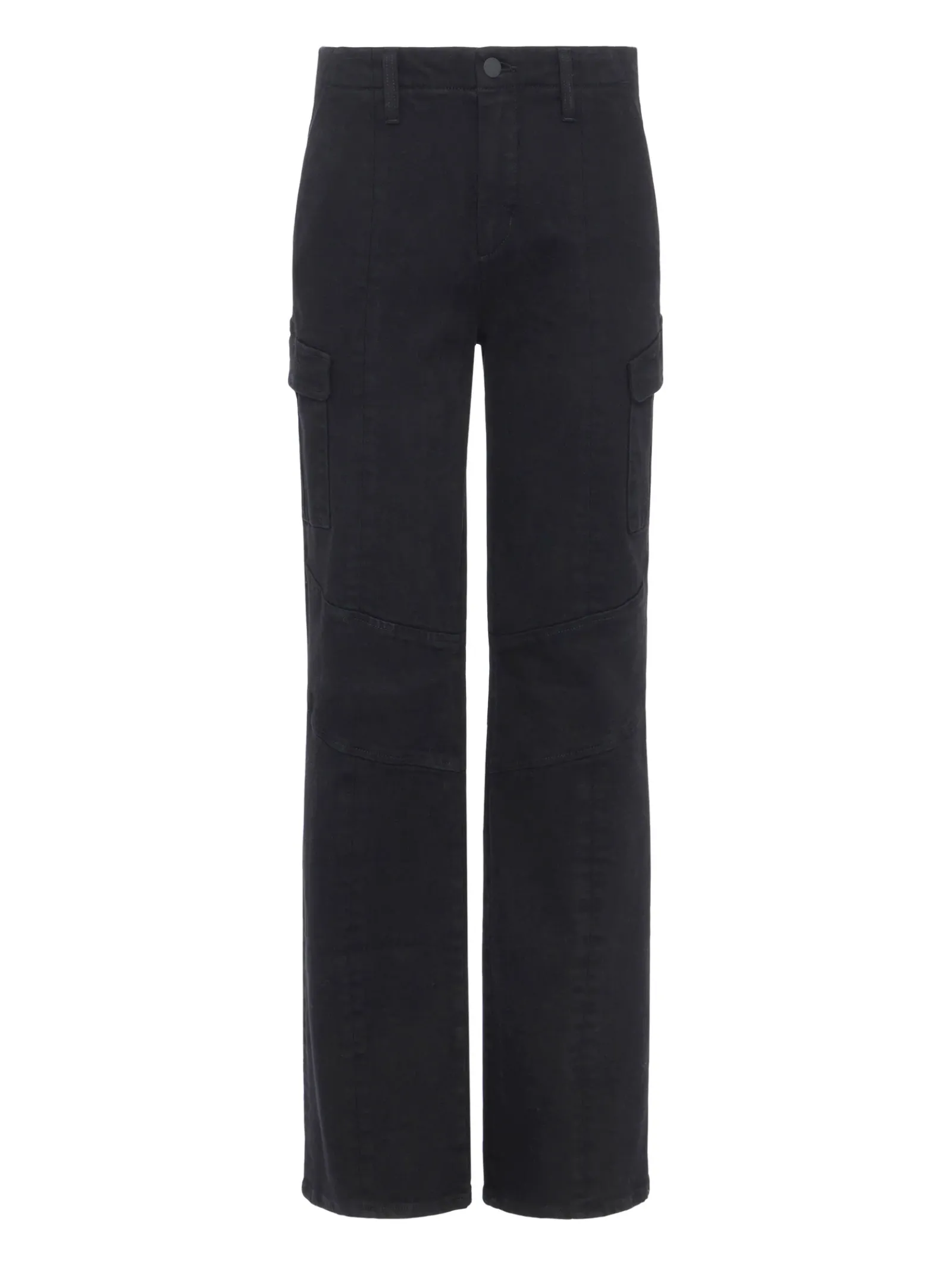 L'AGENCE All Things Black|Cargo Pants|Brooklyn Cargo Jean Washed Black