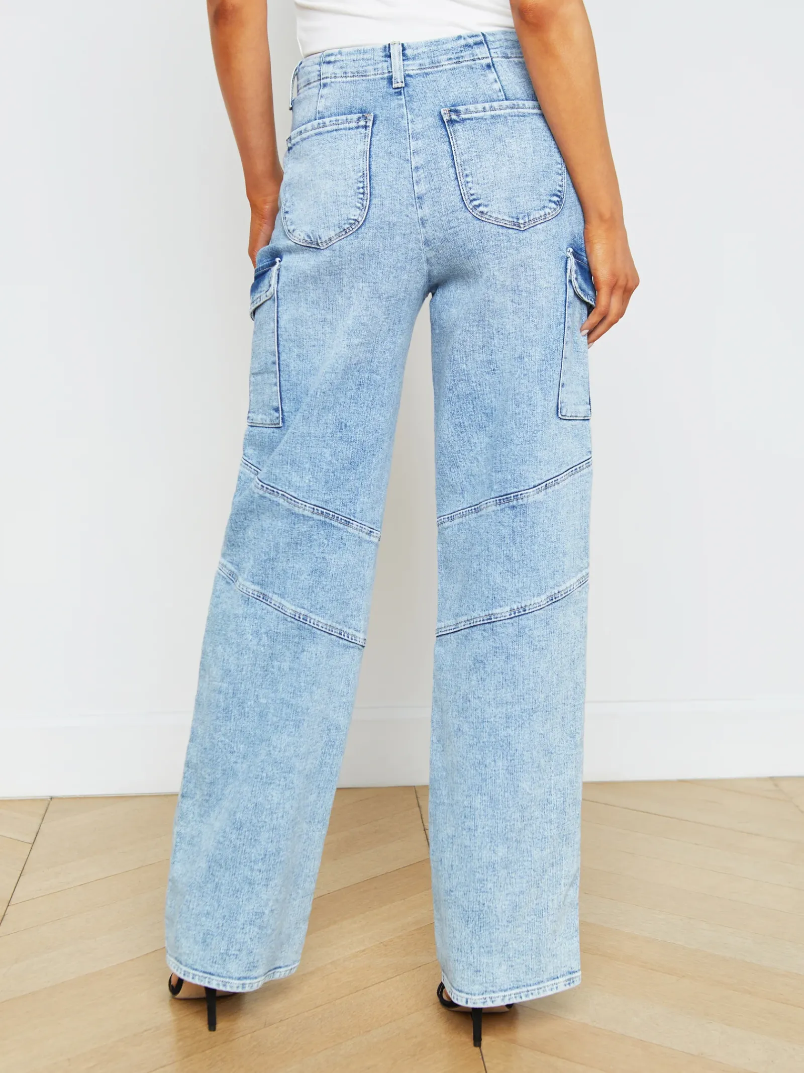 L'AGENCE Cargo Pants|Cargo Pants|Brooklyn Cargo Jean Brewer