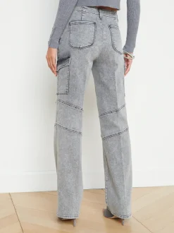 L'AGENCE Cargo Pants|Cargo Pants|Brooklyn Cargo Jean Clifton
