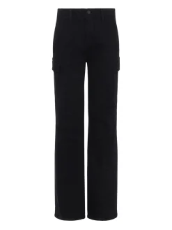 L'AGENCE All Things Black|Cargo Pants|Brooklyn Cargo Jean Noir