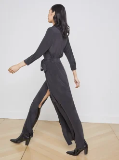 L'AGENCE All Things Black|Essentials|Cameron Shirt Dress Black