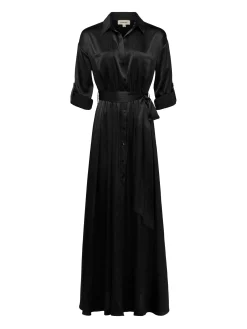 L'AGENCE All Things Black|Dresses & Jumpsuits|Cammi Shirt Dress Black