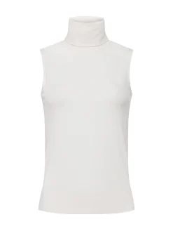 L'AGENCE Nouveau Whites|Best Sellers|Ceci Sleeveless Turtleneck Off White
