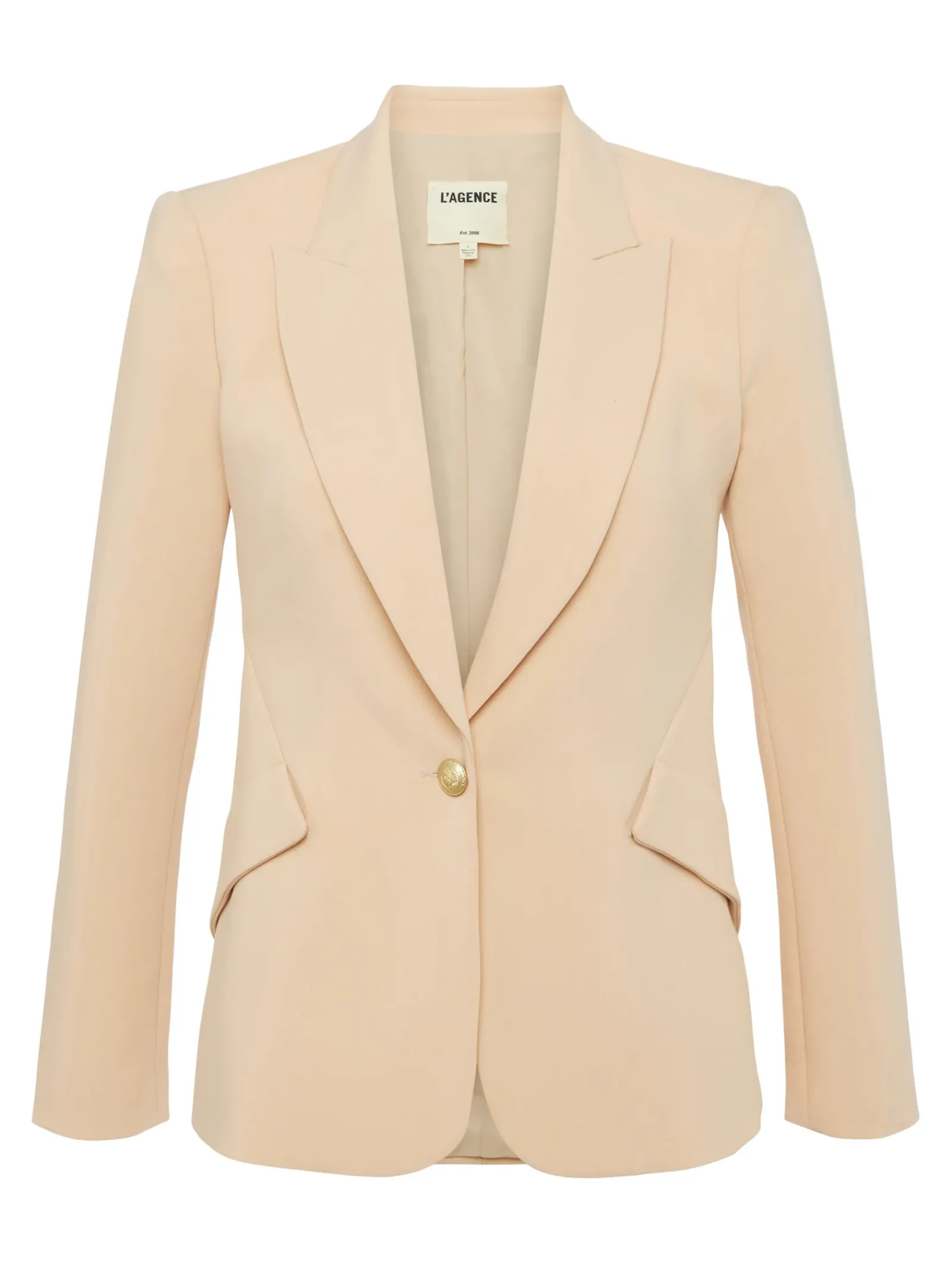 L'AGENCE Sets|Spring '24 Catalog|Chamberlain Blazer Toasted Almond