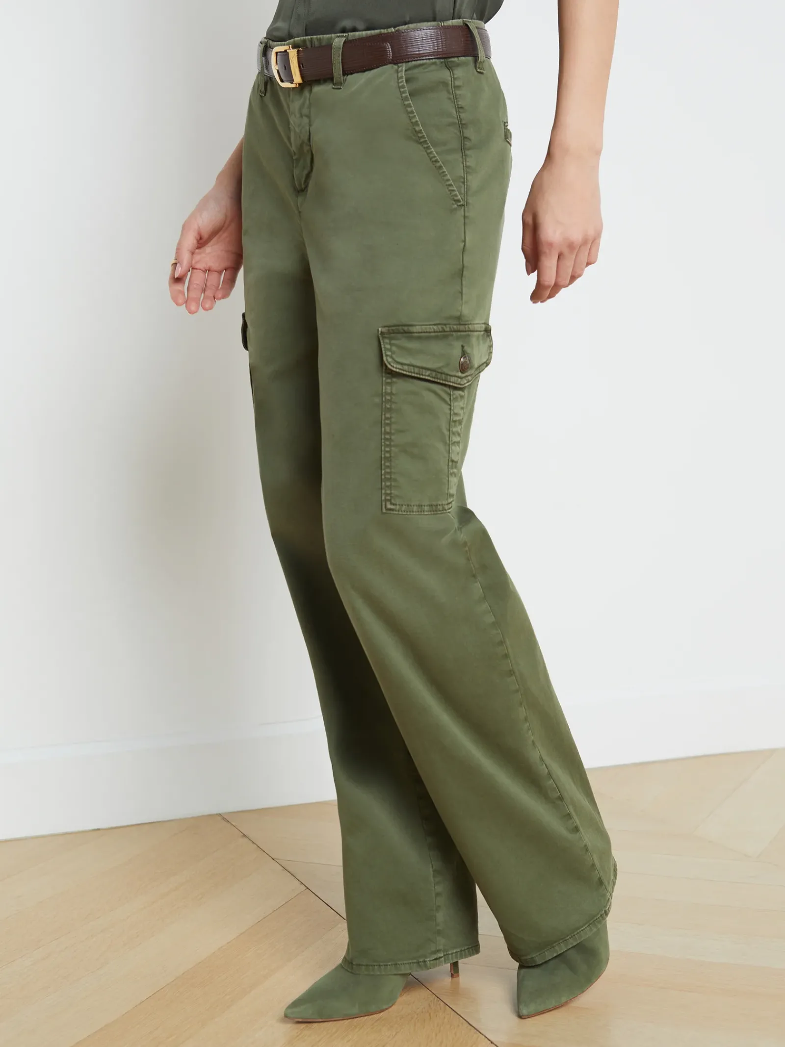 L'AGENCE Cargo Pants|Cargo Pants|Channing Trouser Brigade