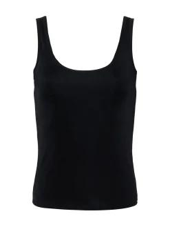 L'AGENCE All Things Black|Spring Collection|Chrissy Scoopneck Tank Black