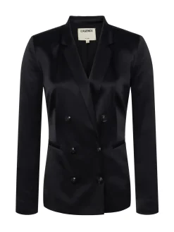L'AGENCE All Things Black|Sets|Colin Silk Charmeuse Blazer Black