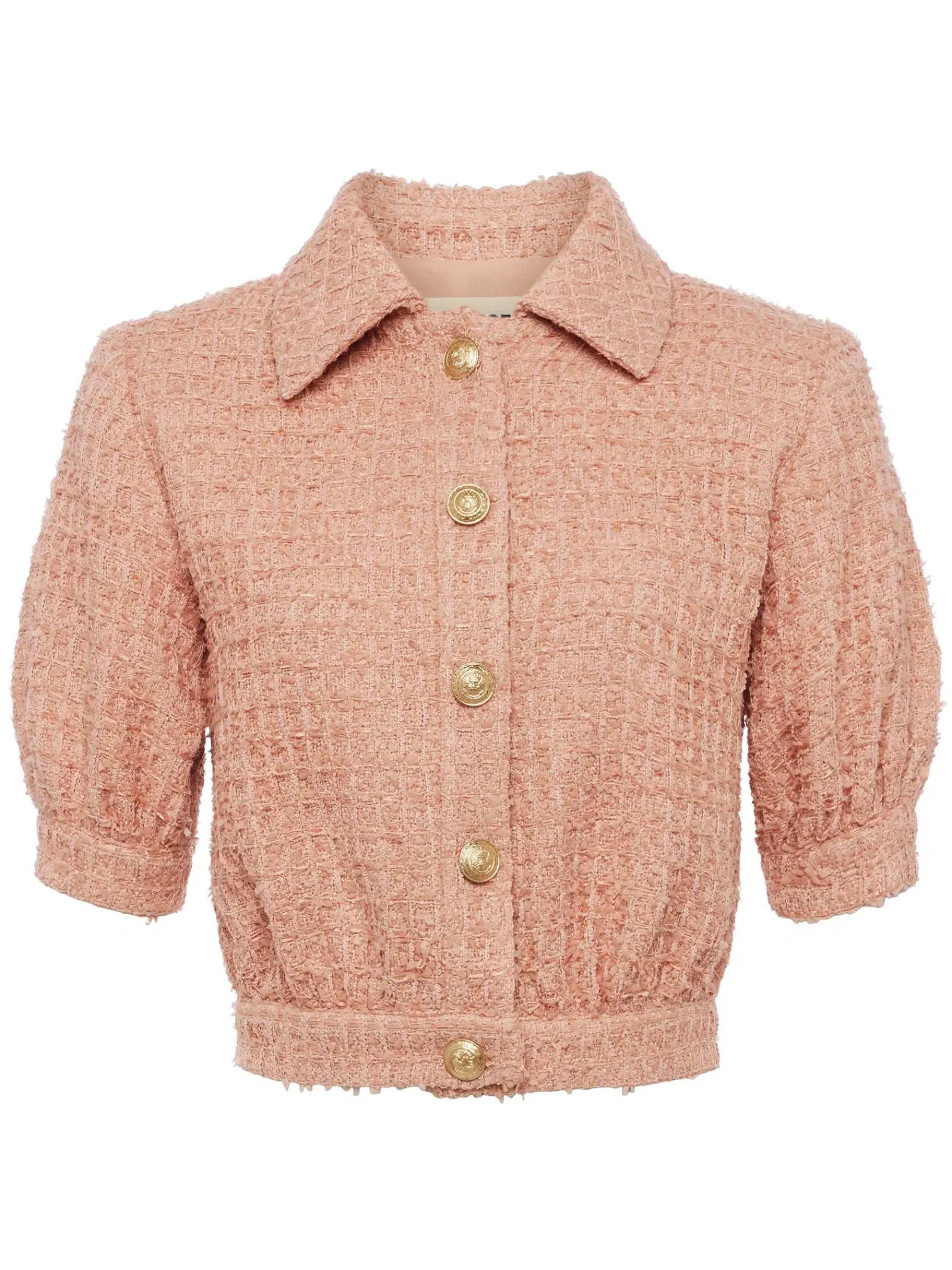 L'AGENCE Online Exclusives|Spring Collection|Cove Cropped Jacket Dusty Pink