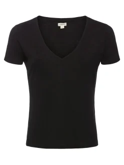 L'AGENCE All Things Black|Tees|Daijia V-Neck Tee Black