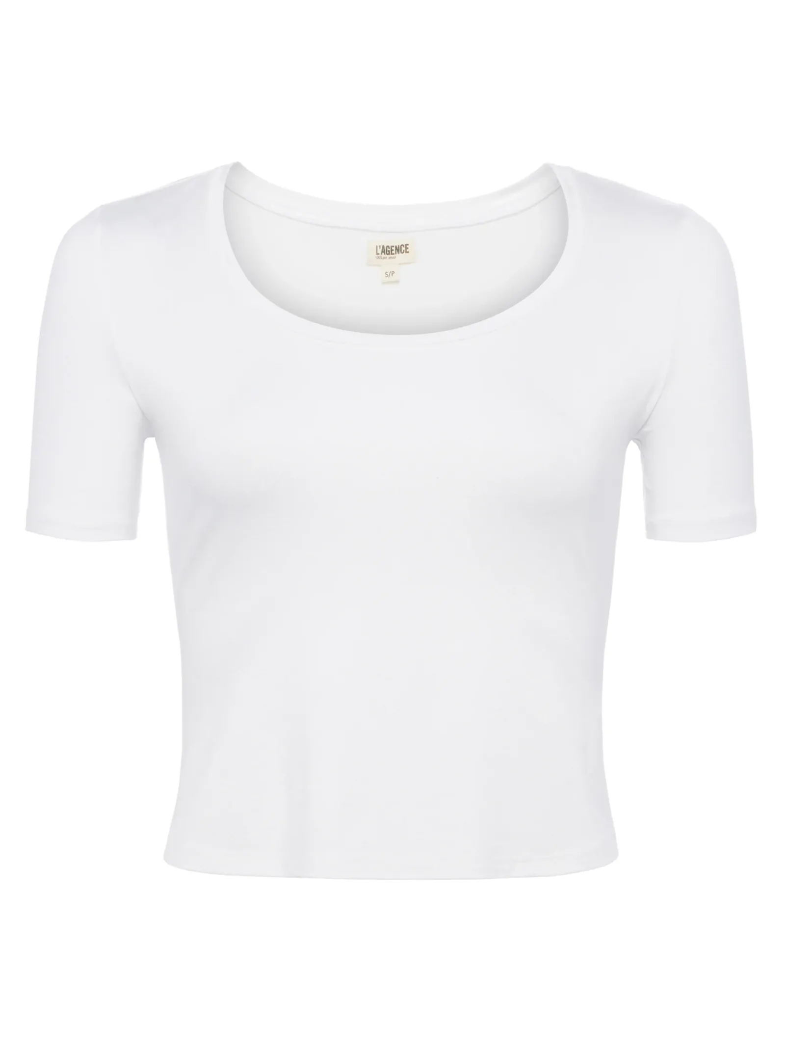 L'AGENCE Nouveau Whites|Best Sellers|Dana Tee White