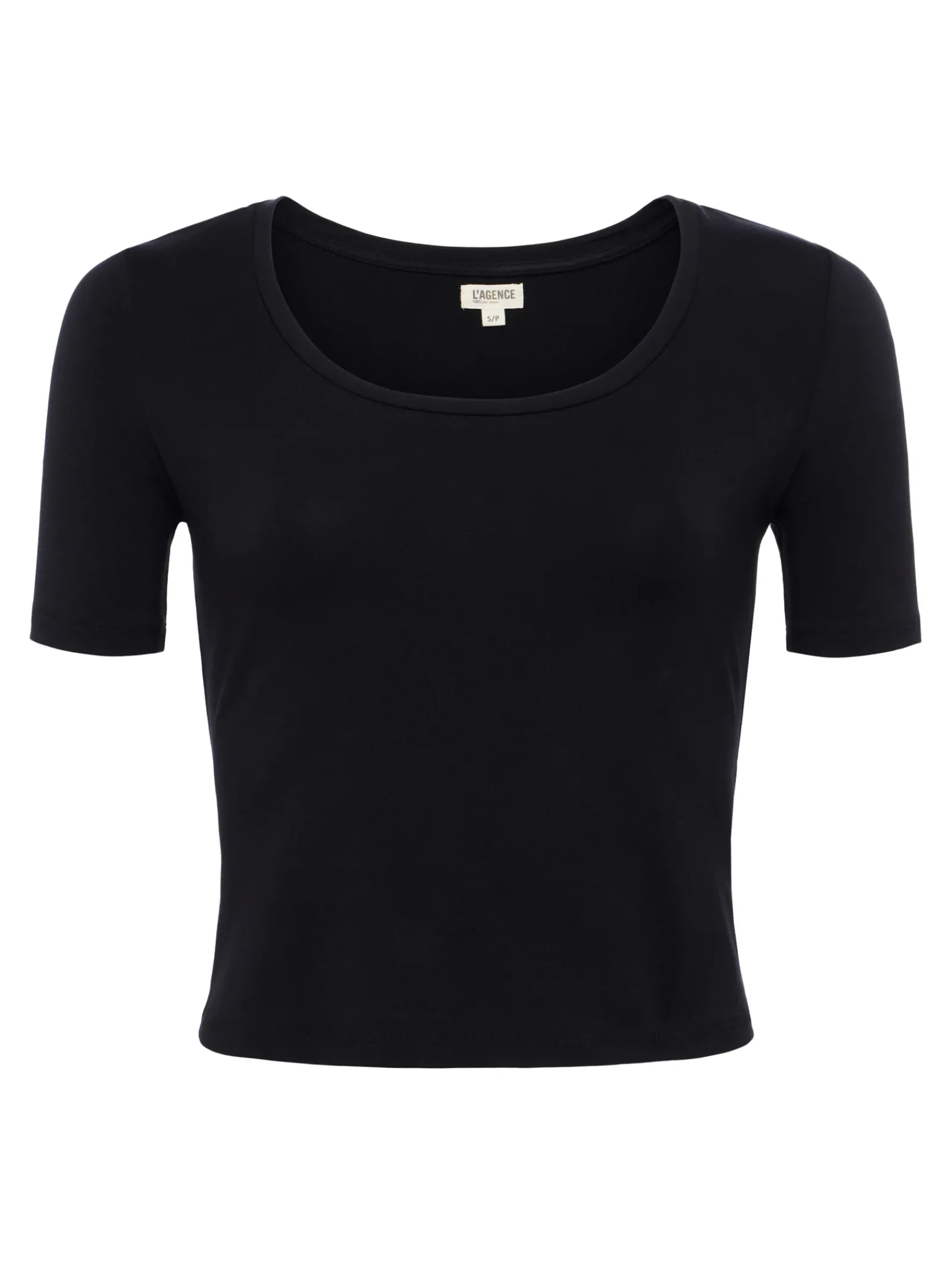 L'AGENCE All Things Black|Tees|Dana Tee Black