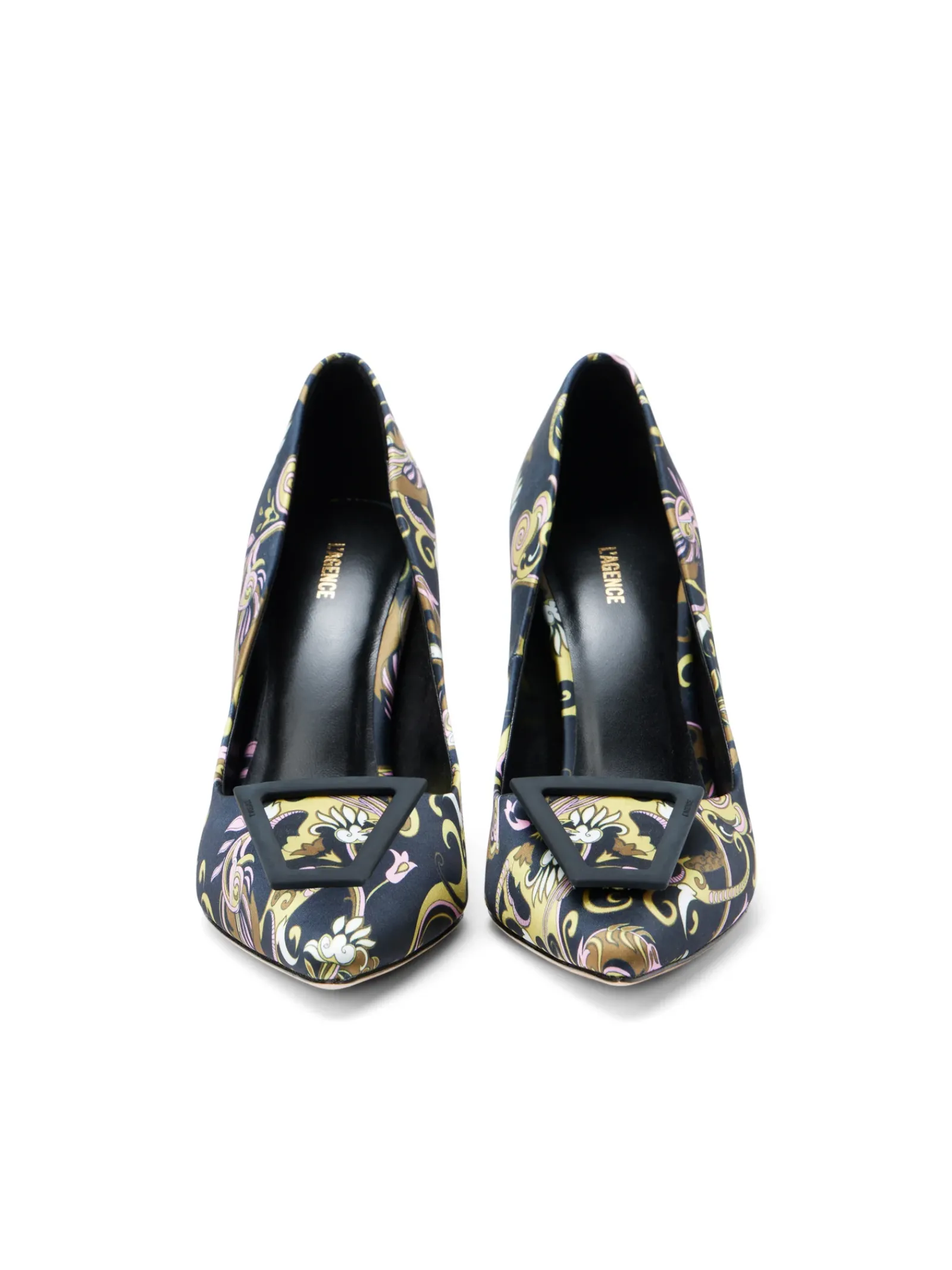 L'AGENCE Resort Collection|Heels & Pumps|Elea Pump Paisley Satin