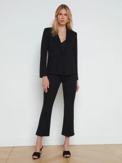 L'AGENCE All Things Black|Sets|Flynn Single-Breasted Blazer Black
