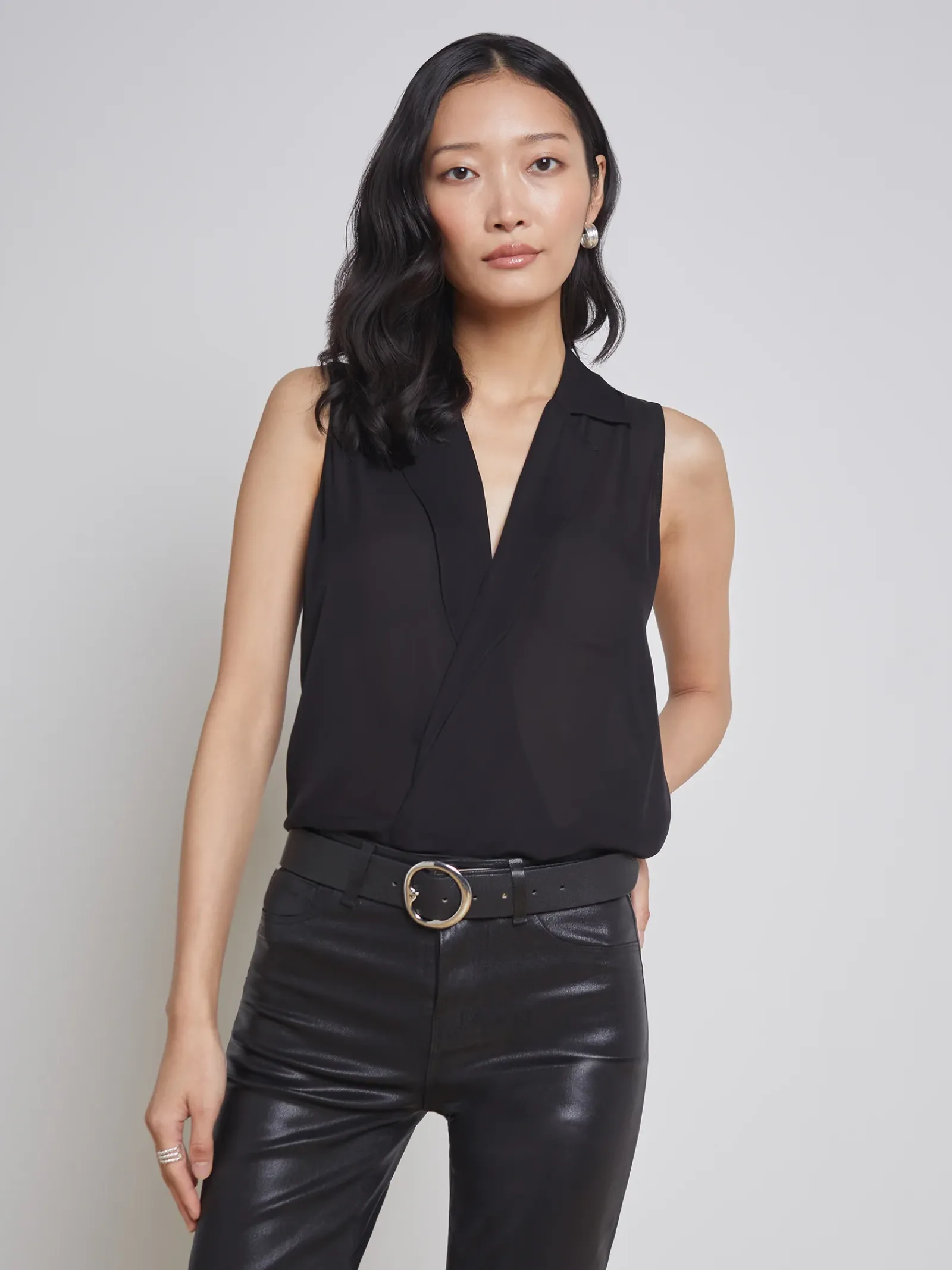 L'AGENCE All Things Black|Essentials|Freja Blouse Black