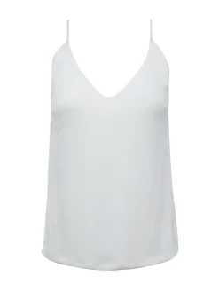 L'AGENCE Nouveau Whites|Spring '24 Catalog|Gabriella Camisole Tank Ivory
