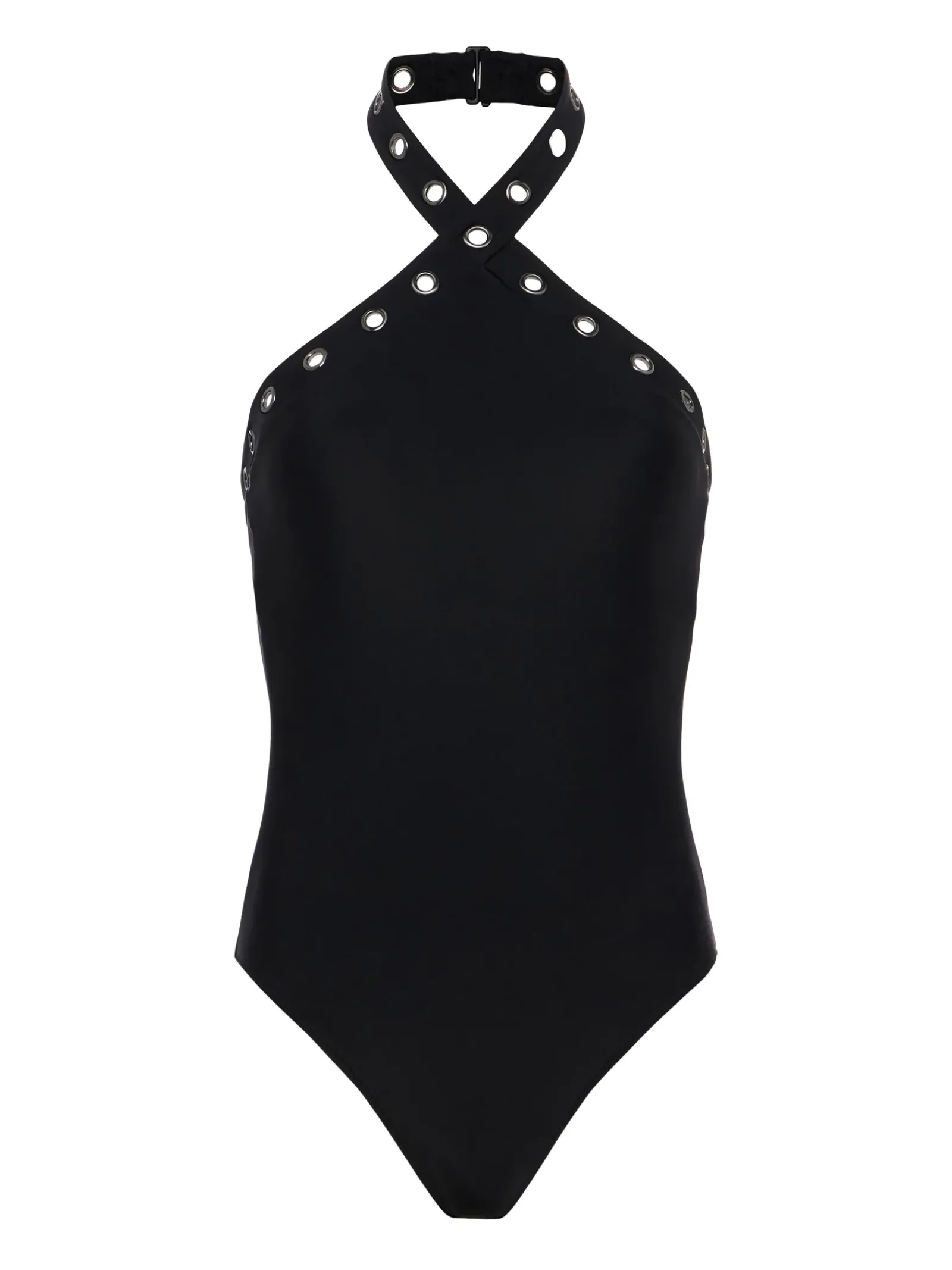 L'AGENCE Spring '24 Catalog|Spring Collection|Gabrielle Grommet One-Piece Black