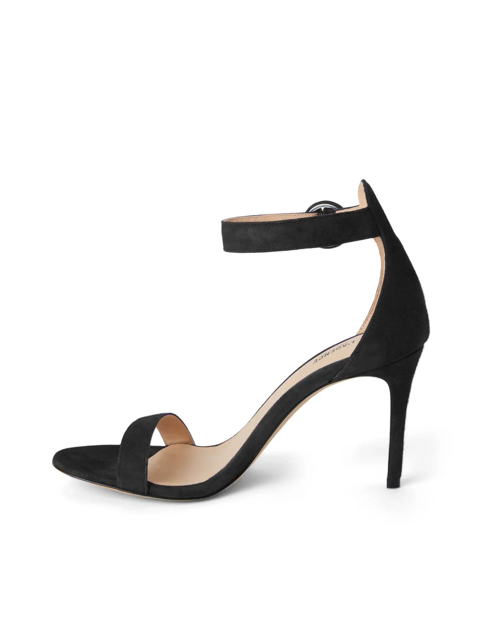 L'AGENCE Sandals & Wedges|Gisele Sandal Black Suede
