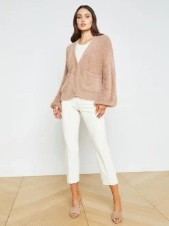 L'AGENCE Online Exclusives|Back in Stock|Harriet Cardigan Macaroon