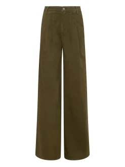 L'AGENCE Spring Collection|Pants, Shorts & Skirts|Jayce Ultra Wide-Leg Pant British Khaki