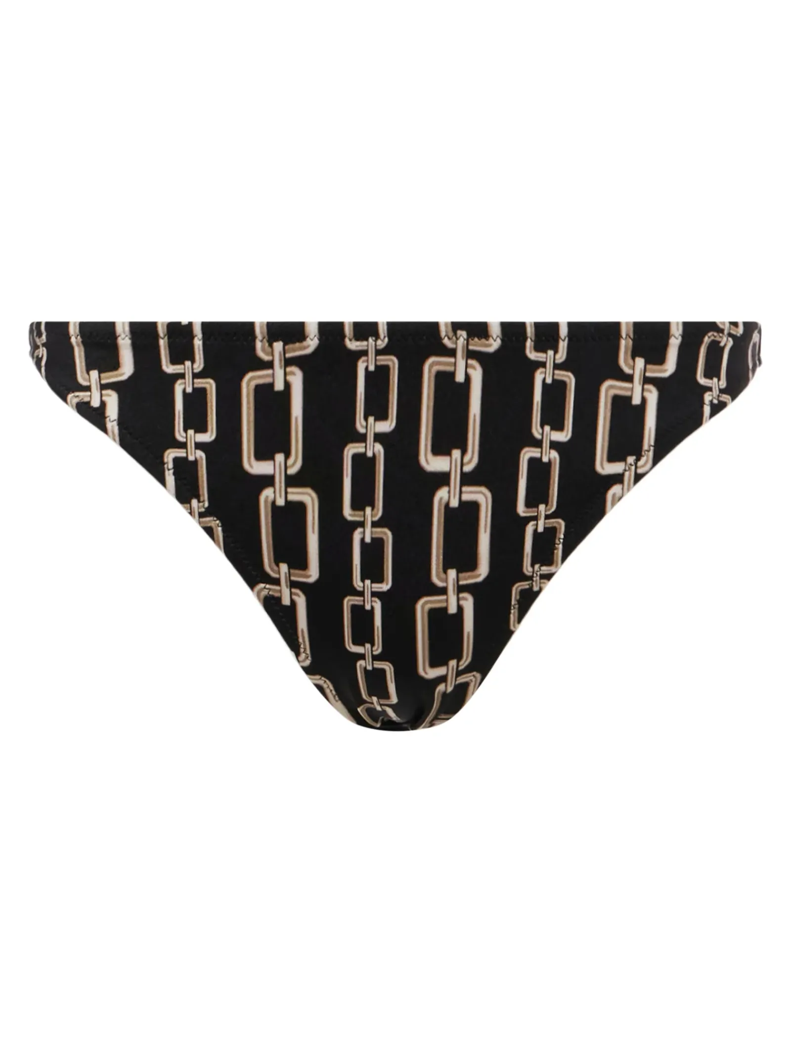 L'AGENCE Spring Collection|Swimwear|Jean Bikini Bottom Black/Gold Chain
