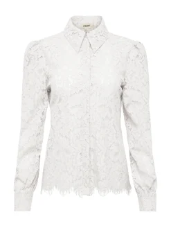 L'AGENCE Nouveau Whites|Best Sellers|Jenica Lace Blouse Ivory