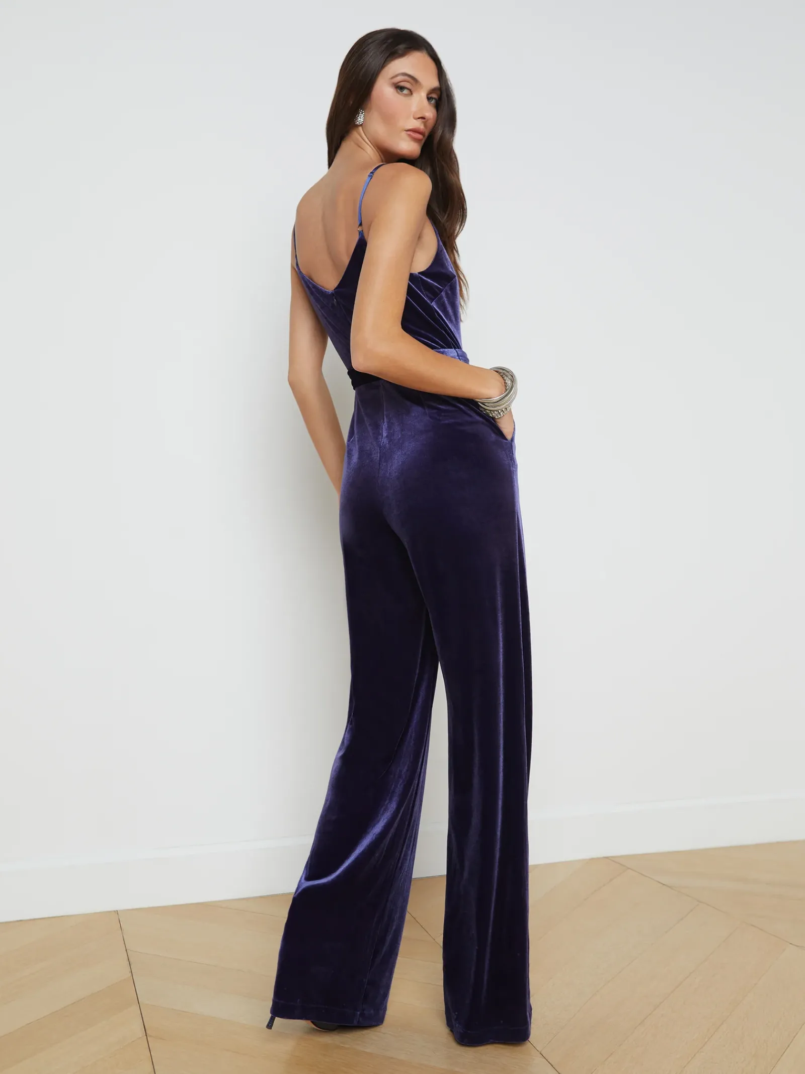 L'AGENCE Online Exclusives|Dresses & Jumpsuits|Justice Jumpsuit Midnight