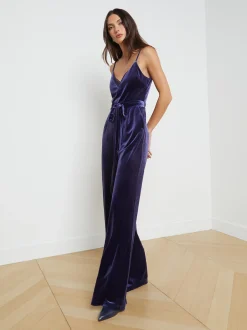 L'AGENCE Online Exclusives|Dresses & Jumpsuits|Justice Jumpsuit Midnight