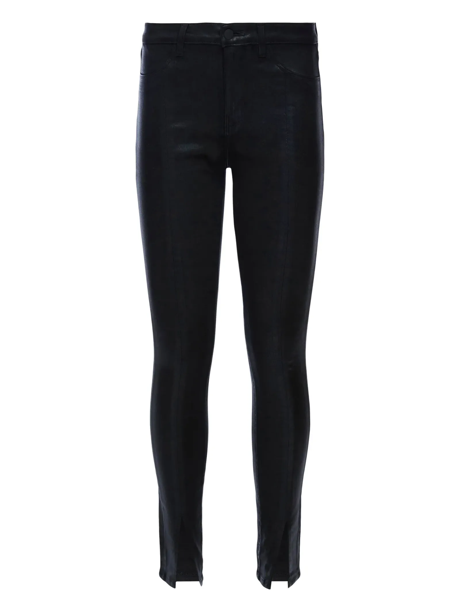 L'AGENCE All Things Black|Skinny|Jyothi Coated Jean Noir Coated