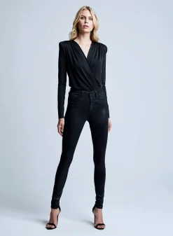 L'AGENCE All Things Black|Blouses & Tops|Kallie Bodysuit Black
