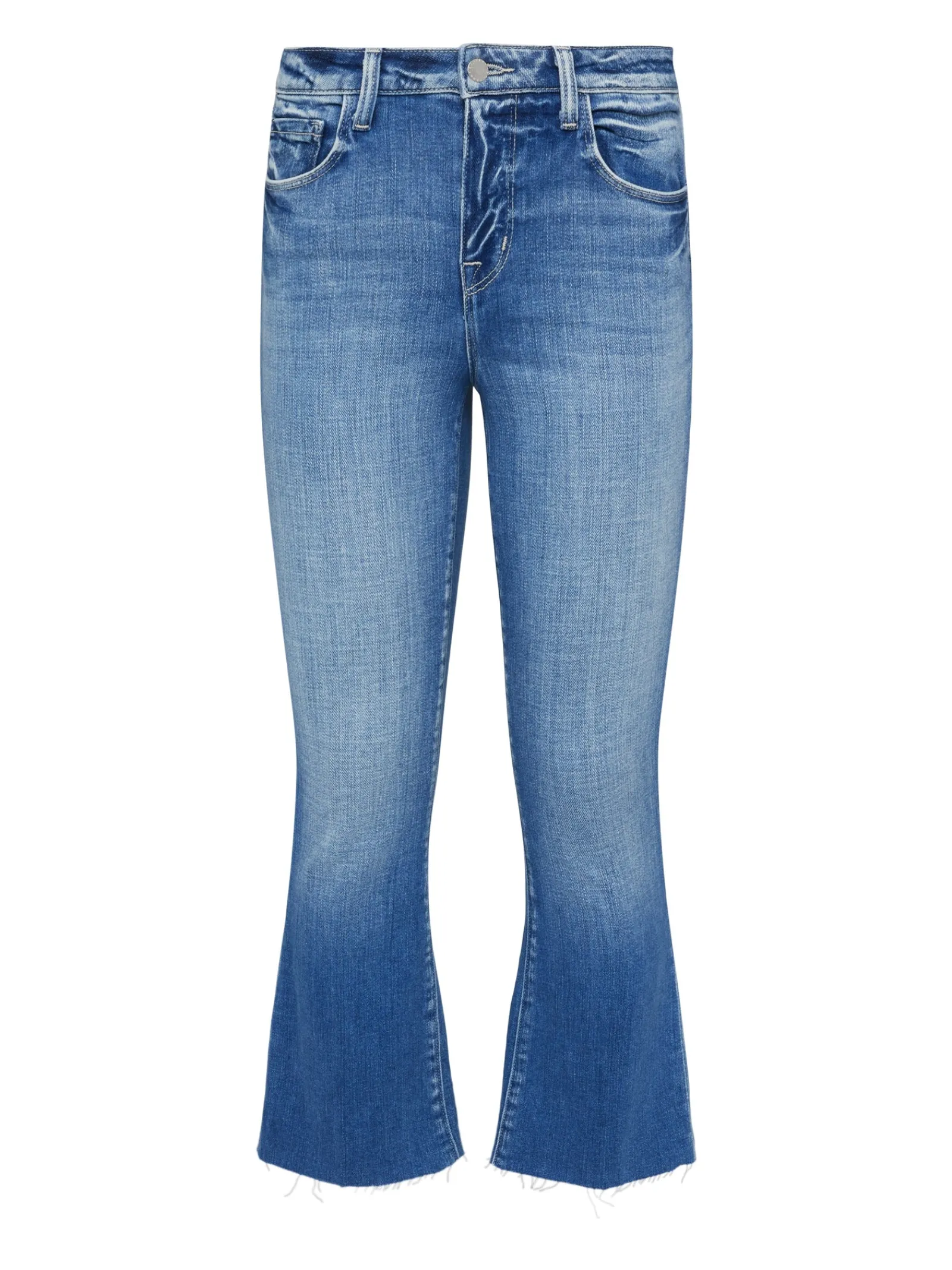 L'AGENCE Petite|Flare & Bootcut|Kendra Cropped Flare Jean Balboa