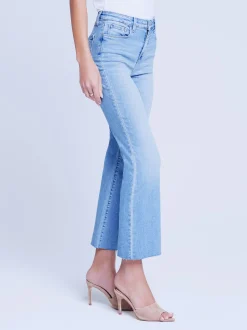L'AGENCE Petite|Flare & Bootcut|Kendra Cropped Flare Jean Canyon