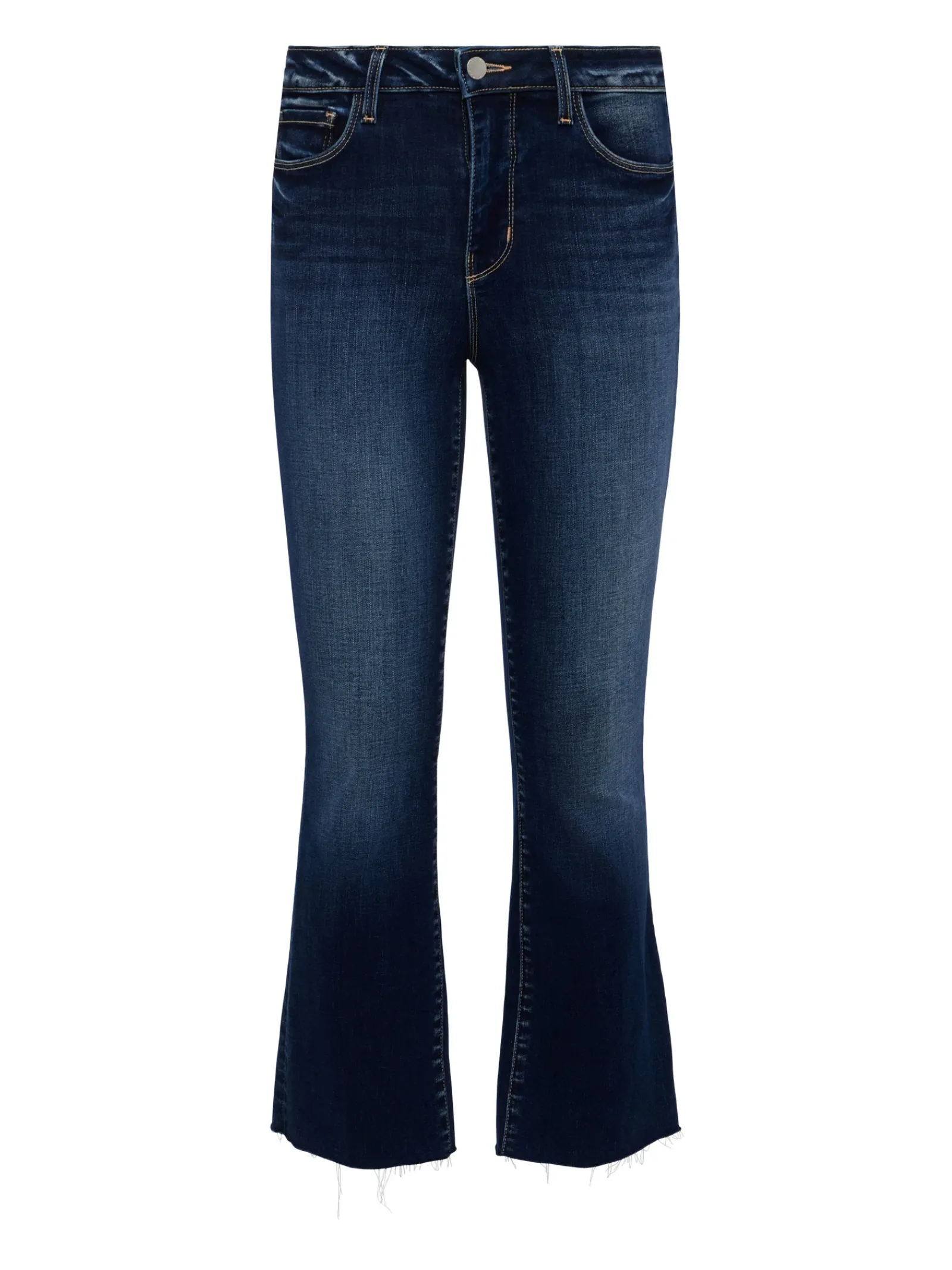 L'AGENCE Petite|Flare & Bootcut|Kendra Cropped Flare Jean Columbia