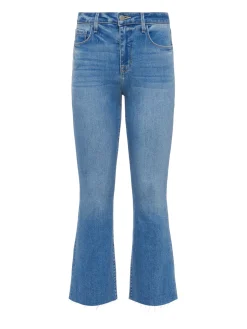 L'AGENCE Petite|Flare & Bootcut|Kendra Cropped Flare Jean Alamo