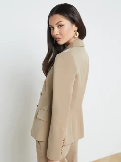 L'AGENCE Resort Collection|Blazers & Jackets|Kenzie Blazer Mochaccino