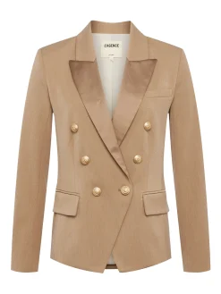 L'AGENCE Resort Collection|Blazers & Jackets|Kenzie Blazer Mochaccino