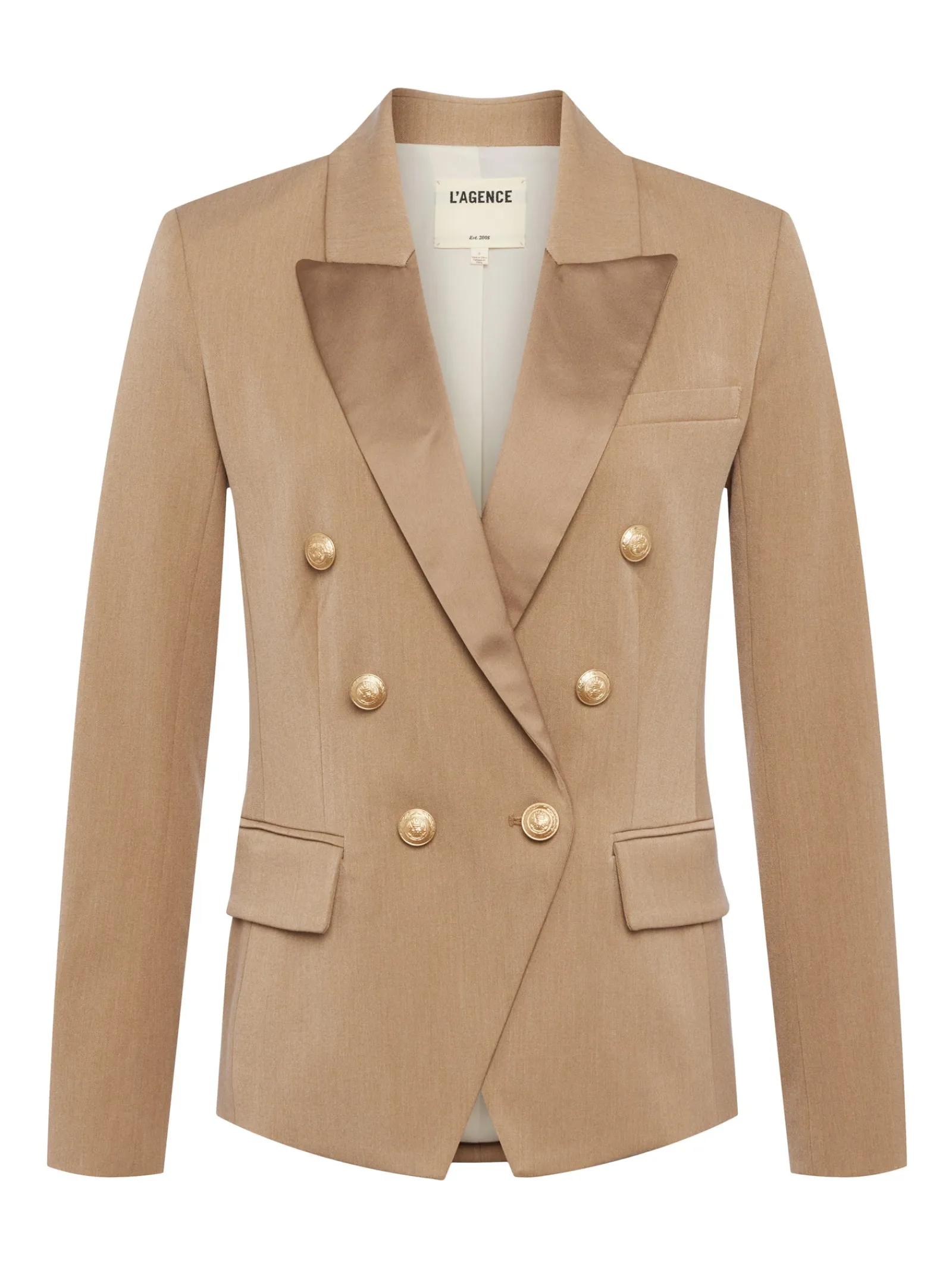 L'AGENCE Resort Collection|Blazers & Jackets|Kenzie Blazer Mochaccino