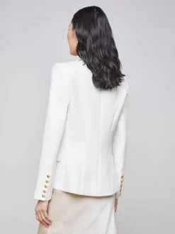 L'AGENCE Nouveau Whites|Sets|Kenzie Blazer Ivory