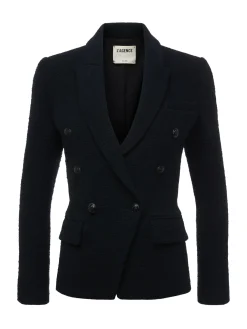 L'AGENCE All Things Black|Blazers & Jackets|Kenzie Tweed Blazer Black/Black