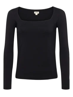 L'AGENCE All Things Black|Blouses & Tops|Kinley Top Black