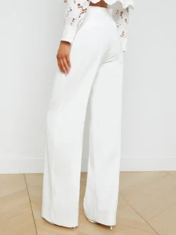 L'AGENCE Nouveau Whites|Spring '24 Catalog|Livvy Straight-Leg Trouser White