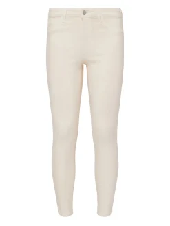 L'AGENCE Petite|Skinny|Margot Coated Skinny Jean French Vanilla Coated