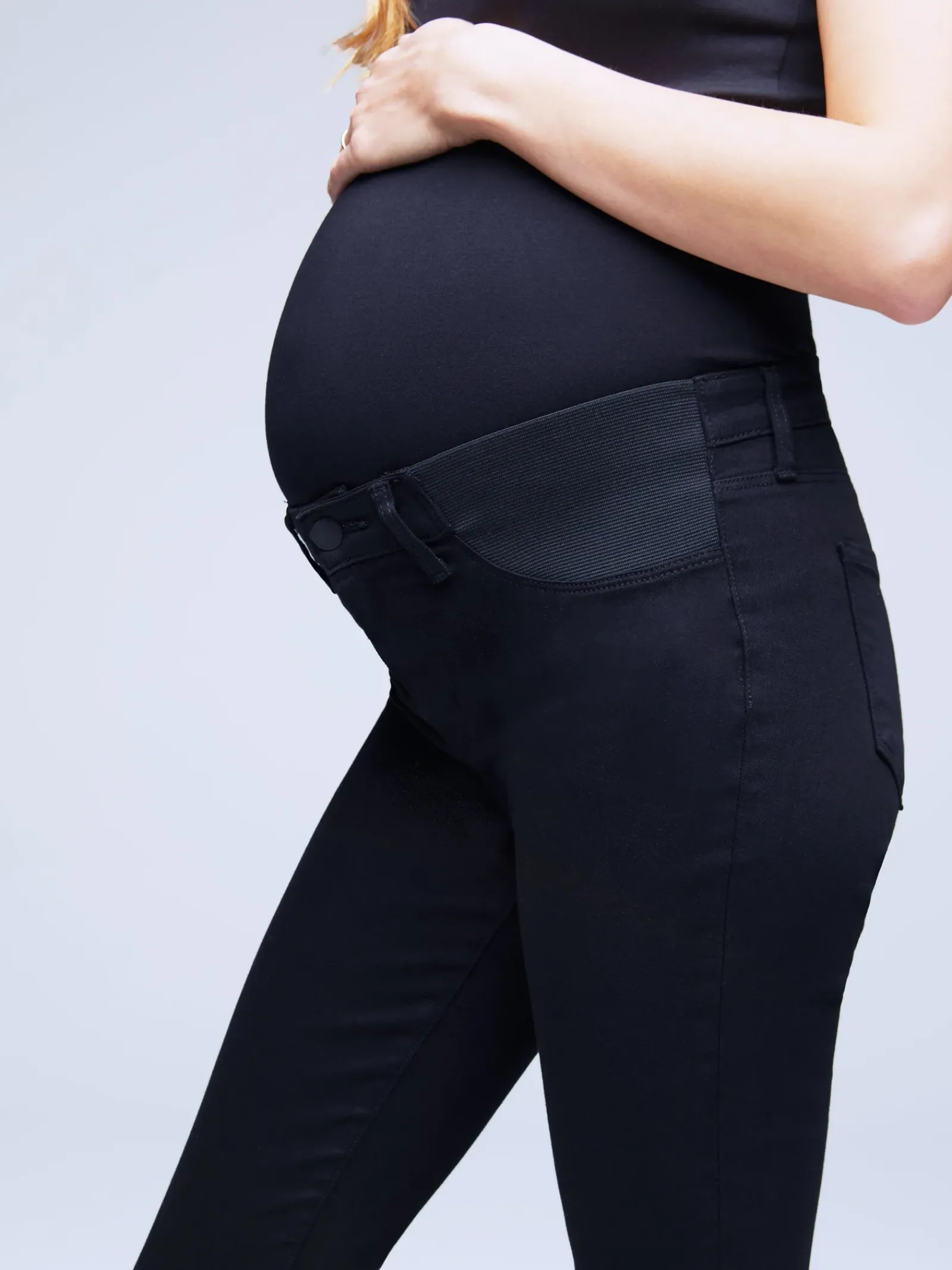 L'AGENCE Online Exclusives|Maternity|Margot Maternity Jean Noir