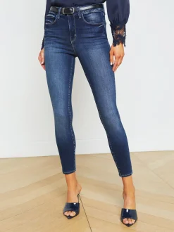 L'AGENCE Petite|Skinny|Margot Skinny Jean Columbia